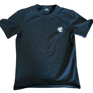 Lofi Girl Embroidered Logo T-Shirt Black Study Chill Sleep Repeat Merch Unisex L